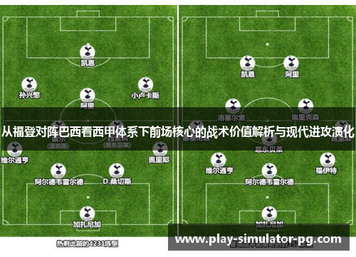 从福登对阵巴西看西甲体系下前场核心的战术价值解析与现代进攻演化